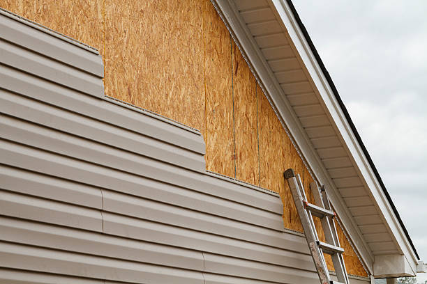 Professional Vinyl Siding technician working in Covington, KY